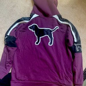 vs Pink Varsity hoodie